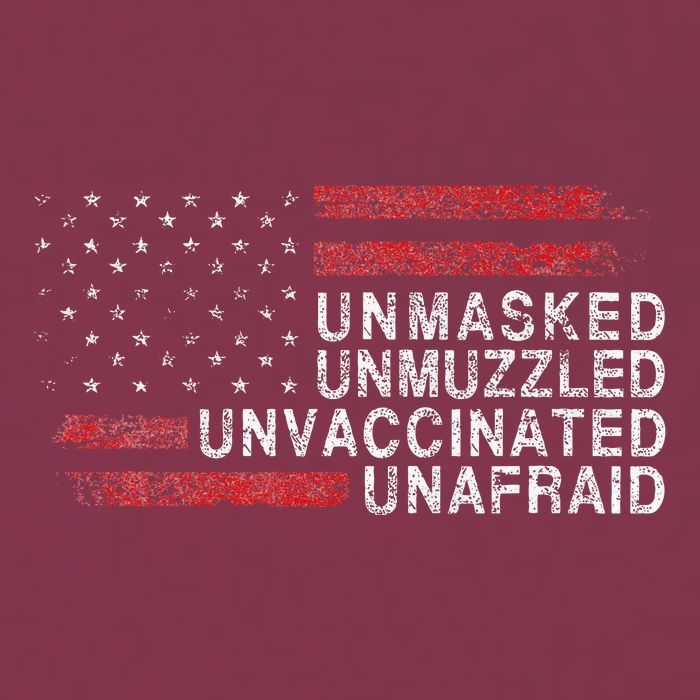 Us Flag Unmasked Unmuzzled Unvaccinated Unafraid 16oz Travel Tumbler