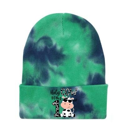 Untitled Funny Tie Dye 12in Knit Beanie