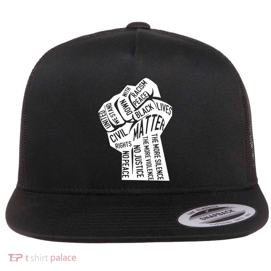 Unity Fist Flat Bill Trucker Hat