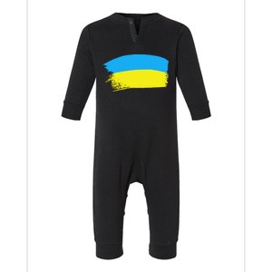 Ukraine Flag Infant Fleece One Piece