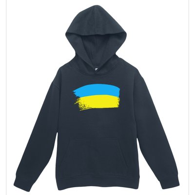 Ukraine Flag Urban Pullover Hoodie