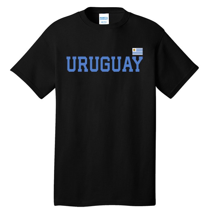 Uruguayuan Flag Uruguay Pride Roots Heritage Gift Tall T-Shirt