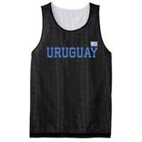 Uruguayuan Flag Uruguay Pride Roots Heritage Gift Mesh Reversible Basketball Jersey Tank