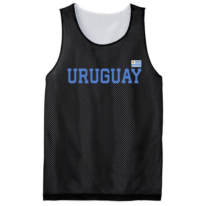 Uruguayuan Flag Uruguay Pride Roots Heritage Gift Mesh Reversible Basketball Jersey Tank