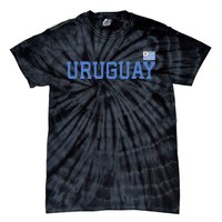 Uruguayuan Flag Uruguay Pride Roots Heritage Gift Tie-Dye T-Shirt