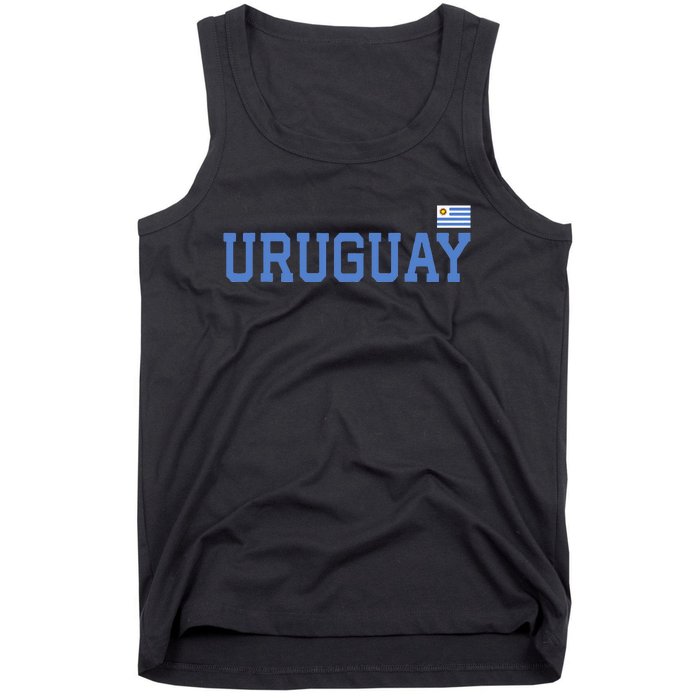 Uruguayuan Flag Uruguay Pride Roots Heritage Gift Tank Top