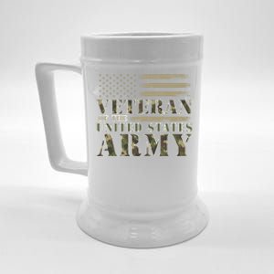 Usa Flag Veteran Of The United States Army Beer Stein