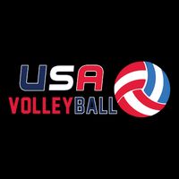 USA Flag Volleyball And Volleyball Kids T-Shirt
