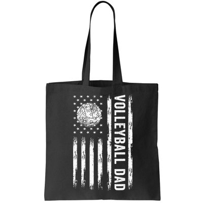 USA Flag Volleyball Dad Volleyball Game Day Vibes Bag