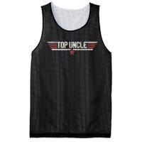 Uncle Funny Vintage 80's Gift Uncle 80s 1980 Mesh Reversible Basketball Jersey Tank