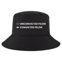 Unconvicted Felon Vs Convicted Felon Funny Ballot Paper Cool Comfort Performance Bucket Hat