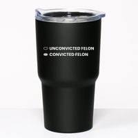 Unconvicted Felon Vs Convicted Felon Funny Ballot Paper Tumbler