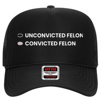 Unconvicted Felon Vs Convicted Felon Funny Ballot Paper Hat