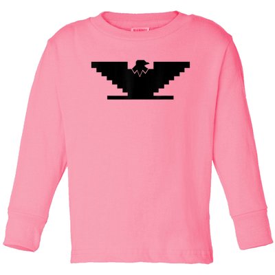 United Farm Workers UFW Huelga Bird Chicano Labor Union Toddler Long Sleeve Shirt