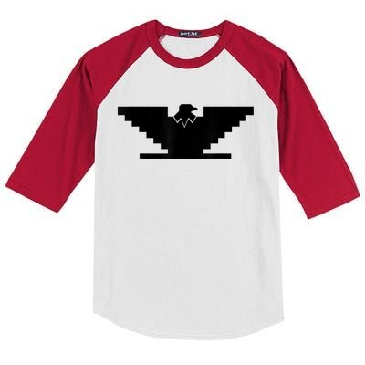 United Farm Workers UFW Huelga Bird Chicano Labor Union Kids Colorblock Raglan Jersey