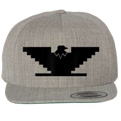 United Farm Workers UFW Huelga Bird Chicano Labor Union Wool Snapback Cap