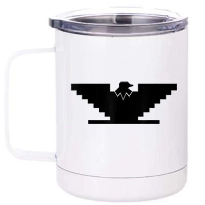 United Farm Workers UFW Huelga Bird Chicano Labor Union 12 oz Stainless Steel Tumbler Cup