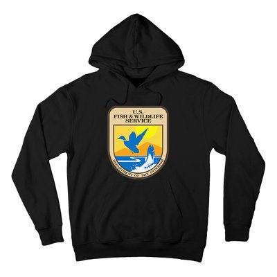 US Fish & Wildlife Service Wild Game Fishing Hunting Hoodie