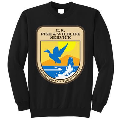 US Fish & Wildlife Service Wild Game Fishing Hunting Sweatshirt