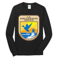 US Fish & Wildlife Service Wild Game Fishing Hunting Tall Long Sleeve T-Shirt