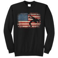 Usa Flag Wrestling American Flag Wrestling Wrestle Sweatshirt