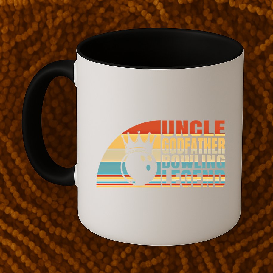 Uncle Godfather And Bowling Legend Bowling Uncle Gift Mug