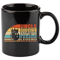 Uncle Godfather And Bowling Legend Bowling Uncle Gift 11oz C Handle Ceramic Mug