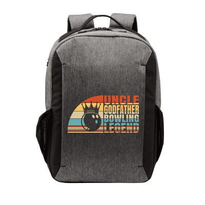 Uncle Godfather And Bowling Legend Bowling Uncle Gift Vector Backpack
