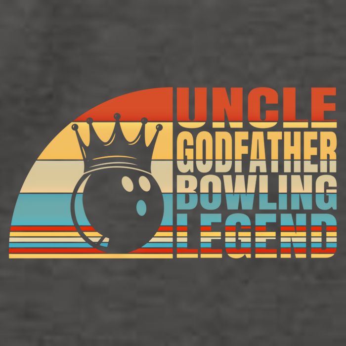 Uncle Godfather And Bowling Legend Bowling Uncle Gift Vector Backpack