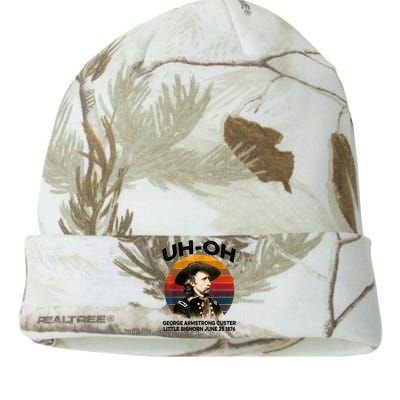 Uhoh George Armstrong Custer Little Bighorn June 25 1876 Kati Licensed 12" Camo Beanie