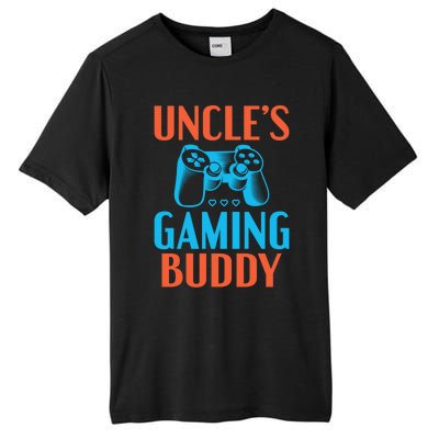 Uncles Gaming Buddy Niece Nephew Family Brother Gamer Uncle Gift Tall Fusion ChromaSoft Performance T-Shirt