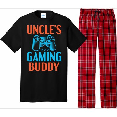 Uncles Gaming Buddy Niece Nephew Family Brother Gamer Uncle Gift Pajama Set