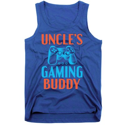 Uncles Gaming Buddy Niece Nephew Family Brother Gamer Uncle Gift Tank Top