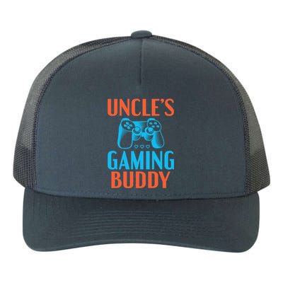 Uncles Gaming Buddy Niece Nephew Family Brother Gamer Uncle Gift Yupoong Adult 5-Panel Trucker Hat