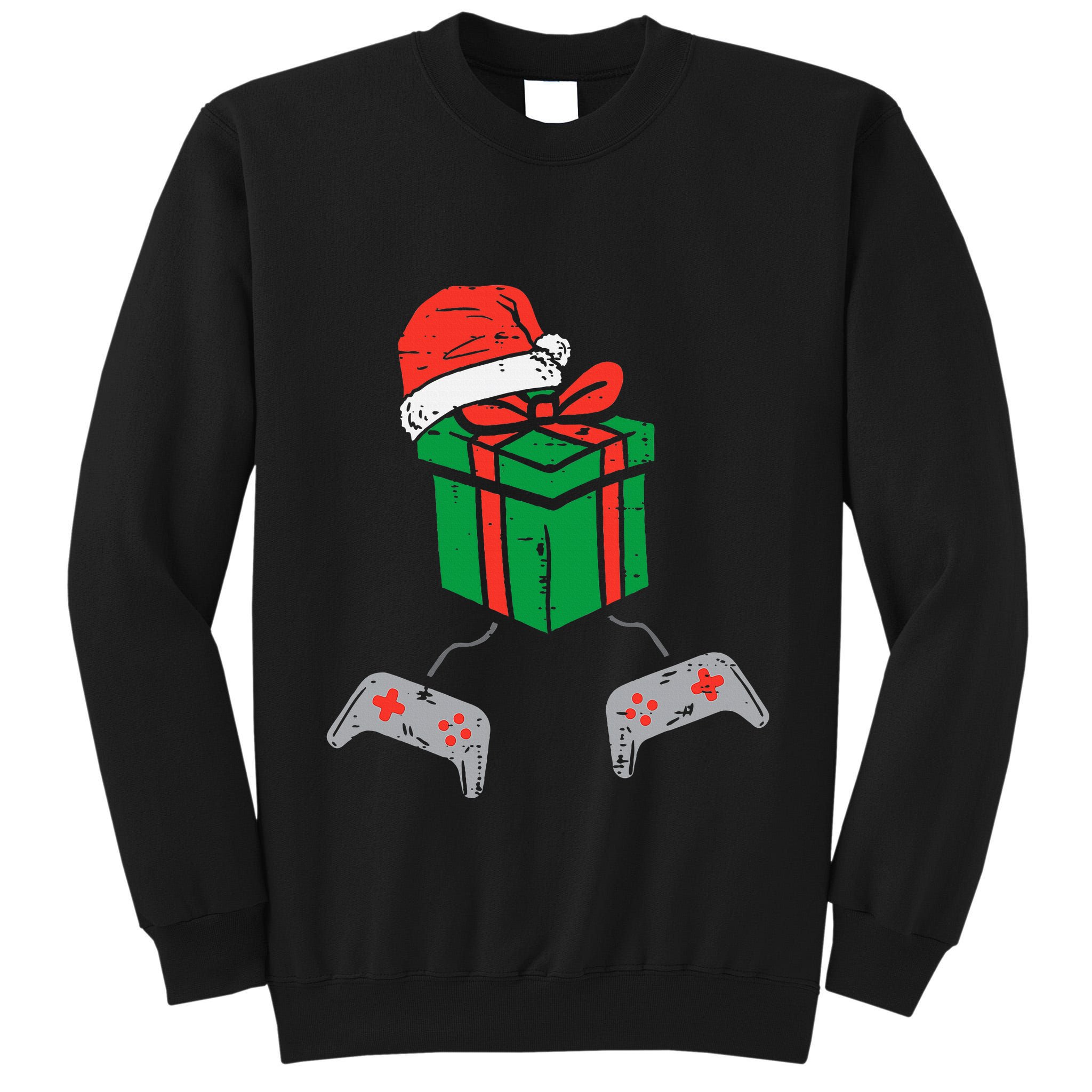 Ultimate Gaming Experience Festive Holiday Controller Tall Sweatshirt