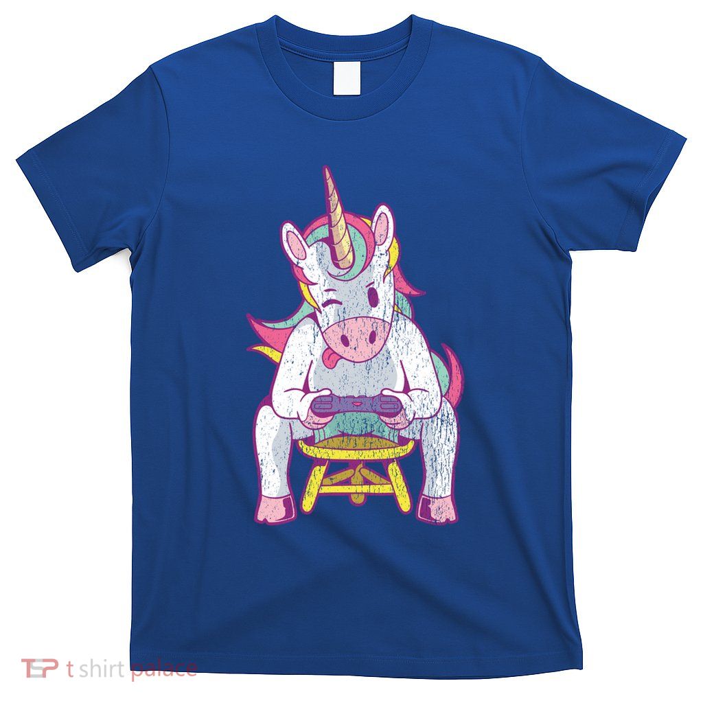 Unicorn Gift For Gamer Cute Gift T-Shirt