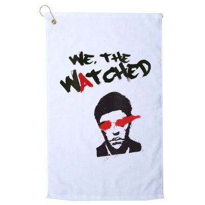 Underground Graffiti Fire Eyes Golf Towel