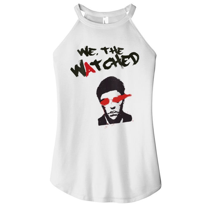 Underground Graffiti Fire Eyes Women's Perfect Tri Rocker Tank