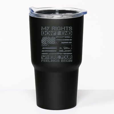 Usa Gun Flag My Rights DonT End Where Your Feelings Begin Tumbler