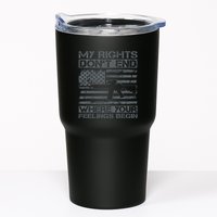 Usa Gun Flag My Rights DonT End Where Your Feelings Begin Tumbler
