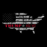 Us Grunge Flag Trump 4547 Red Wave Trump Wins Cooling Performance Crew T-Shirt