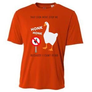 Untitled Goose Game Funny Cooling Performance Crew T-Shirt