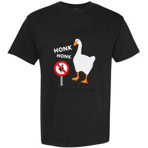 Untitled Goose Game Funny Garment-Dyed Heavyweight T-Shirt