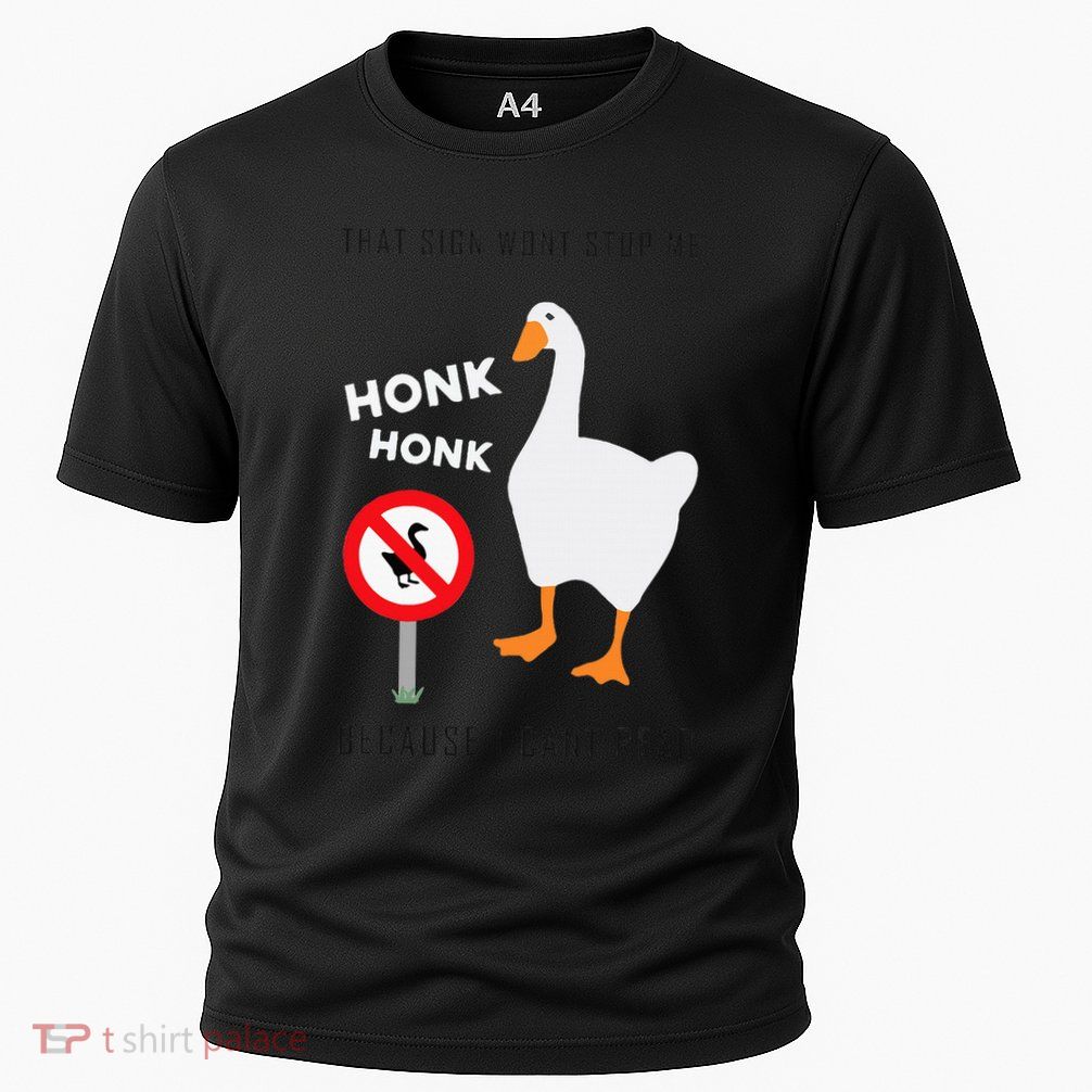 Untitled Goose Game Funny Cooling Performance Crew T-Shirt