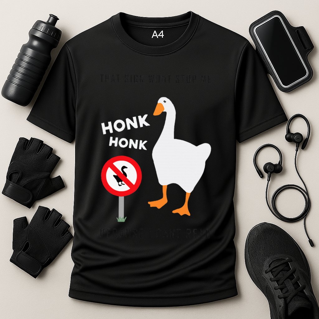 Untitled Goose Game Funny Performance Shirt