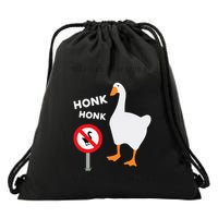 Untitled Goose Game Funny Drawstring Bag