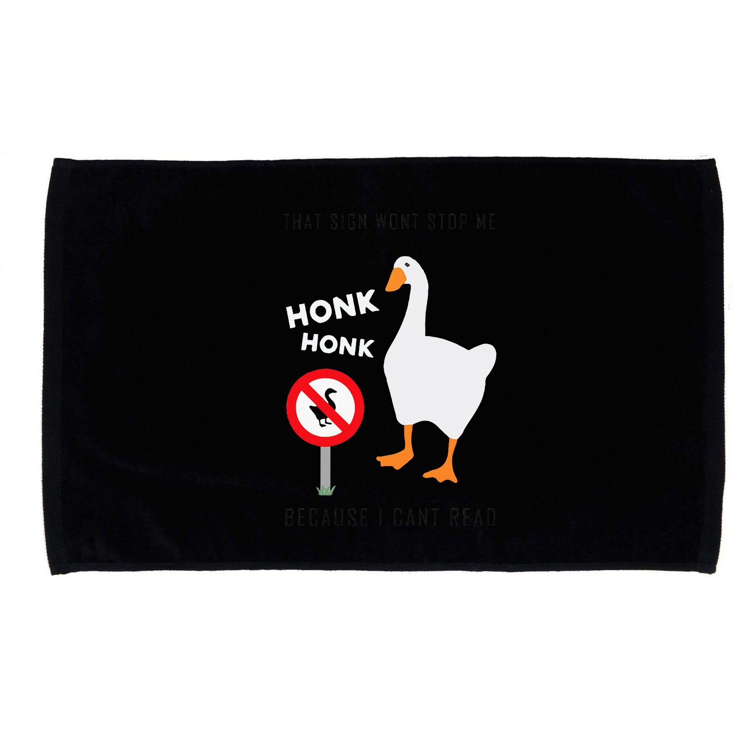Untitled Goose Game Funny Microfiber Hand Towel