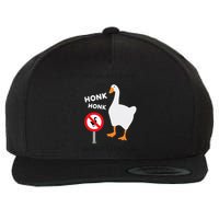 Untitled Goose Game Funny Wool Snapback Cap