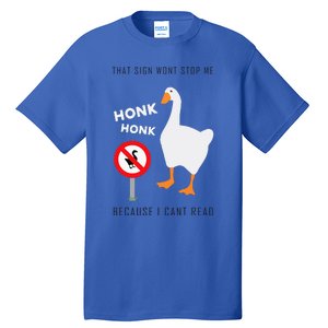 Untitled Goose Game Funny Tall T-Shirt