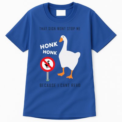 Untitled Goose Game Funny Tall T-Shirt
